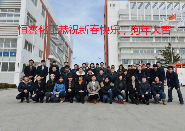 恒鑫化工祝新春快樂，狗年大吉
